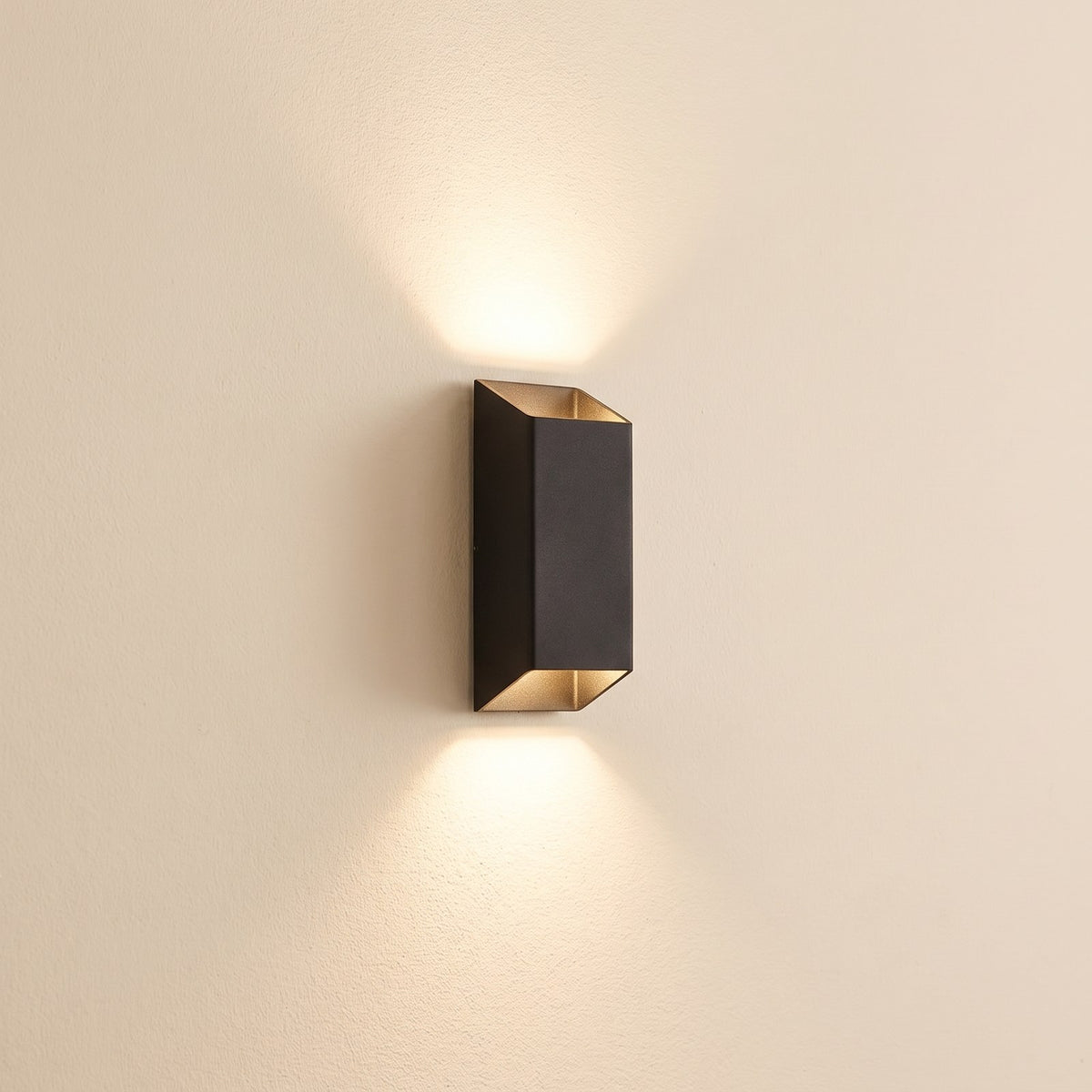 Outdoor Wall Light, Rectangular Up Down LED Sconce, IP65 1