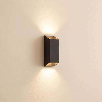 Outdoor Wall Light, Rectangular Up Down LED Sconce, IP65 1