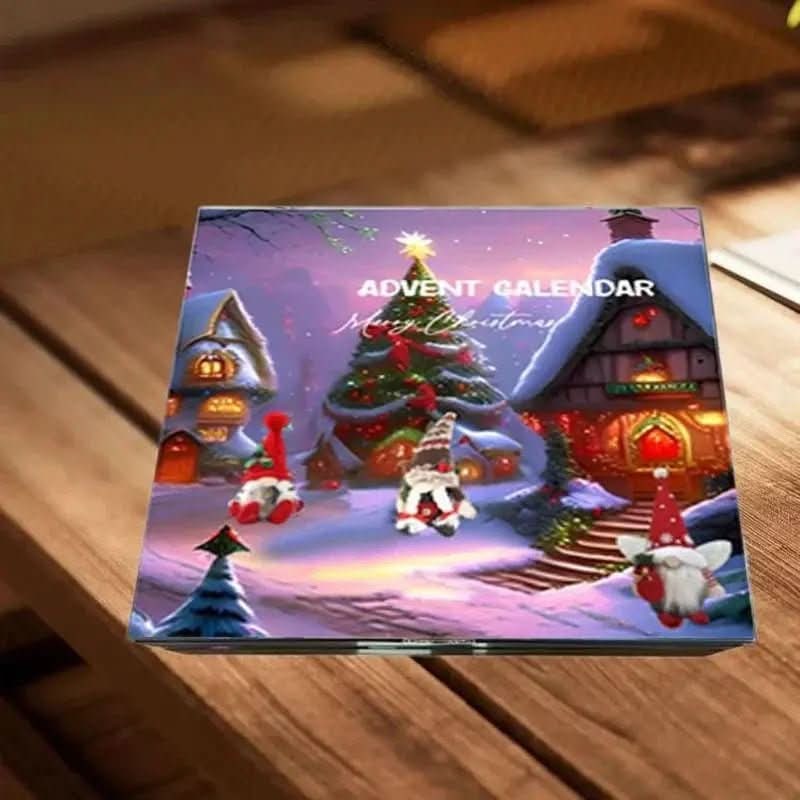 Gnome Advent Calendar 2026 with 24 Felt Gnome Figures 4