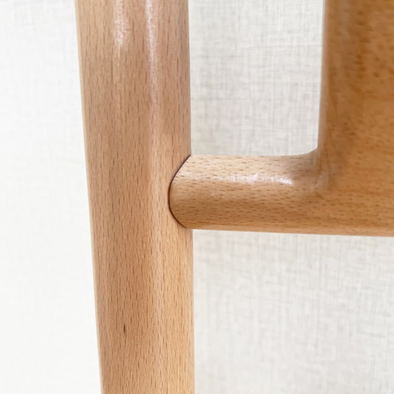 Shoe Storage Ladder in Solid Beech Wood, 4 Tier Shoe Rack 5