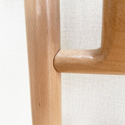 Shoe Storage Ladder in Solid Beech Wood, 4 Tier Shoe Rack 5