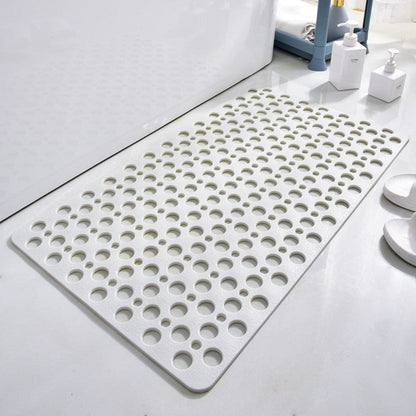 Non-Slip Shower Mat with Suction Cups and Drainage Holes 3