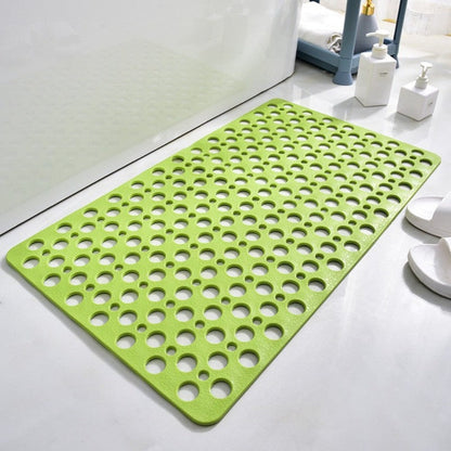 Non-Slip Shower Mat with Suction Cups and Drainage Holes 5