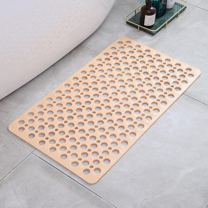 Non-Slip Shower Mat with Suction Cups and Drainage Holes 6