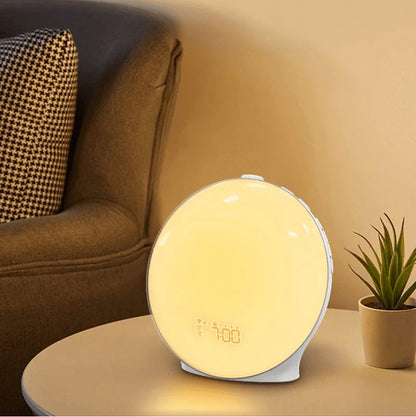 Wake Up Light Alarm Clock with Sunrise Simulation, FM Radio 2