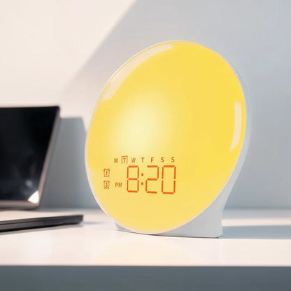 Wake Up Light Alarm Clock with Sunrise Simulation, FM Radio 6