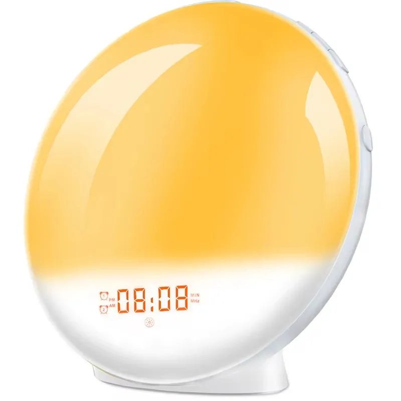 Wake Up Light Alarm Clock with Sunrise Simulation, FM Radio 8
