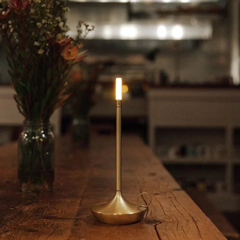 Table Lamp, Cordless Rechargeable LED Candle Style Lamp photo 8