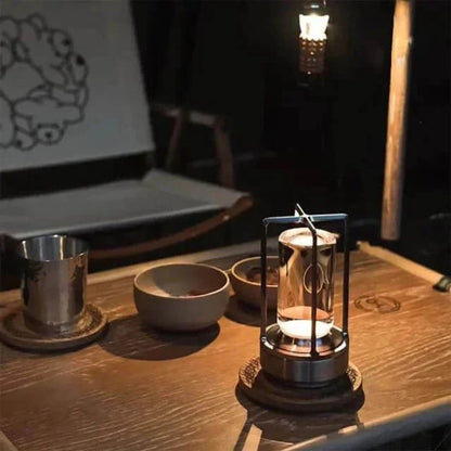 Table Lamp, Rechargeable Crystal Glass Touch Lamp photo 6