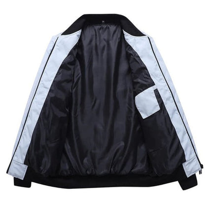 Open jacket showing the smooth lining
