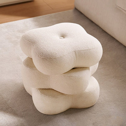 Vanity Stool Scandinavian Flower Shaped Swivel Stool 2