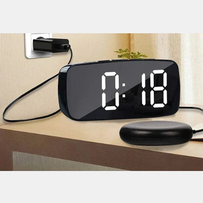 Vibrating Alarm Clock with Bed Shaker for Heavy Sleepers 3
