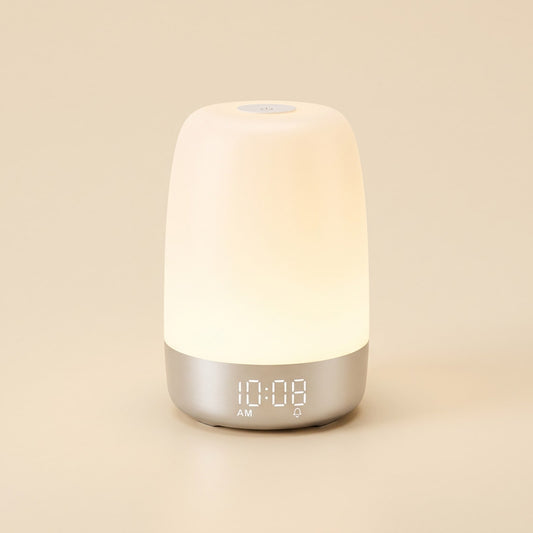 Wake Up Light Alarm Clock, Sunrise Lamp with Nature Sounds 1