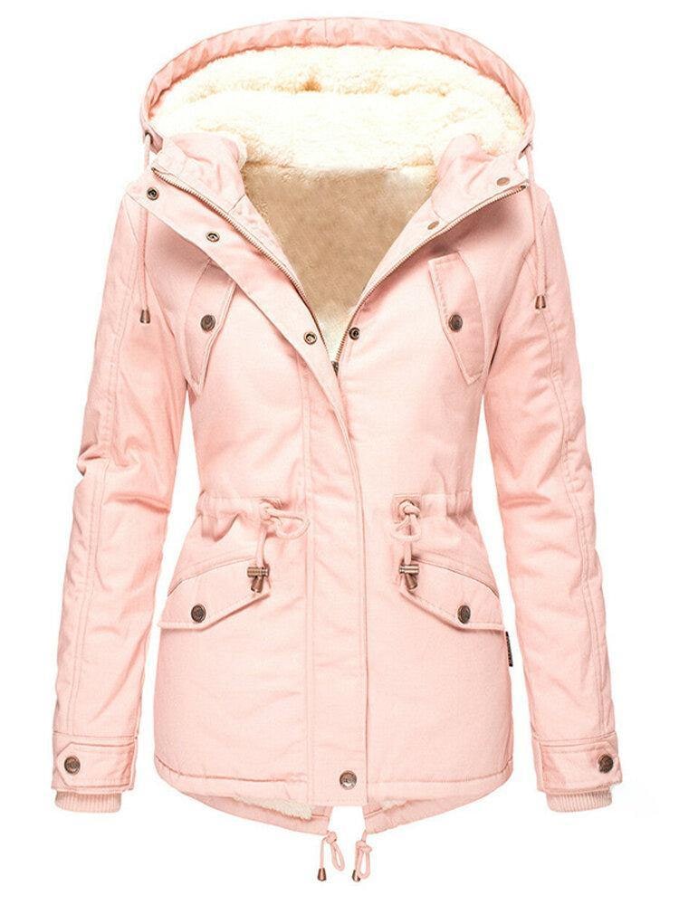 Waterproof Winter Jacket for Women, Warm Hooded Parka 2