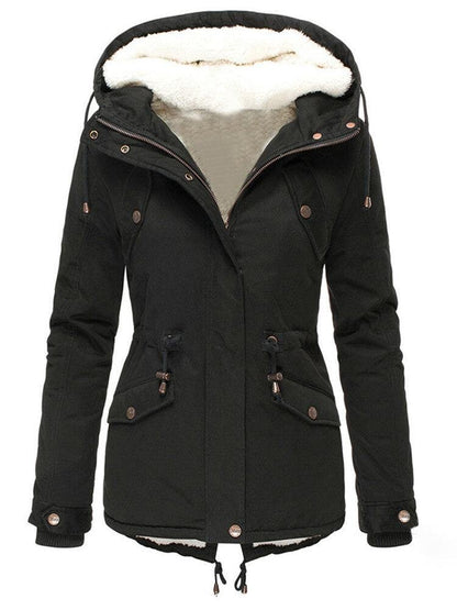 Waterproof Winter Jacket for Women, Warm Hooded Parka 6