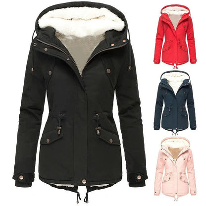 Waterproof Winter Jacket for Women, Warm Hooded Parka 7