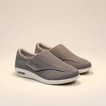 Wide Fit Comfort Shoes for Women in gray