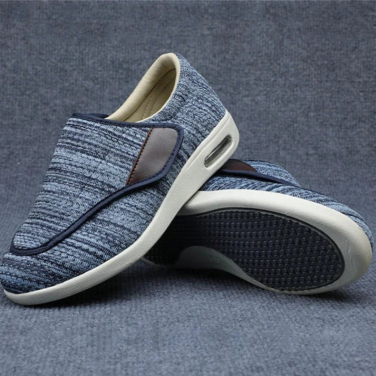 Wide Fit Comfort Shoes for Women in light blue