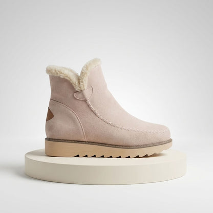 Winter Boots for Women, Warm Lined Slip-On Ankle Boots 5