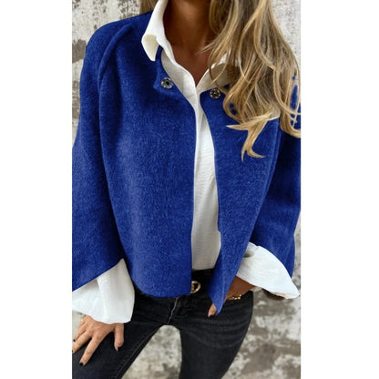 Winter Coat for Women, Short Soft Jacket with Collar 4