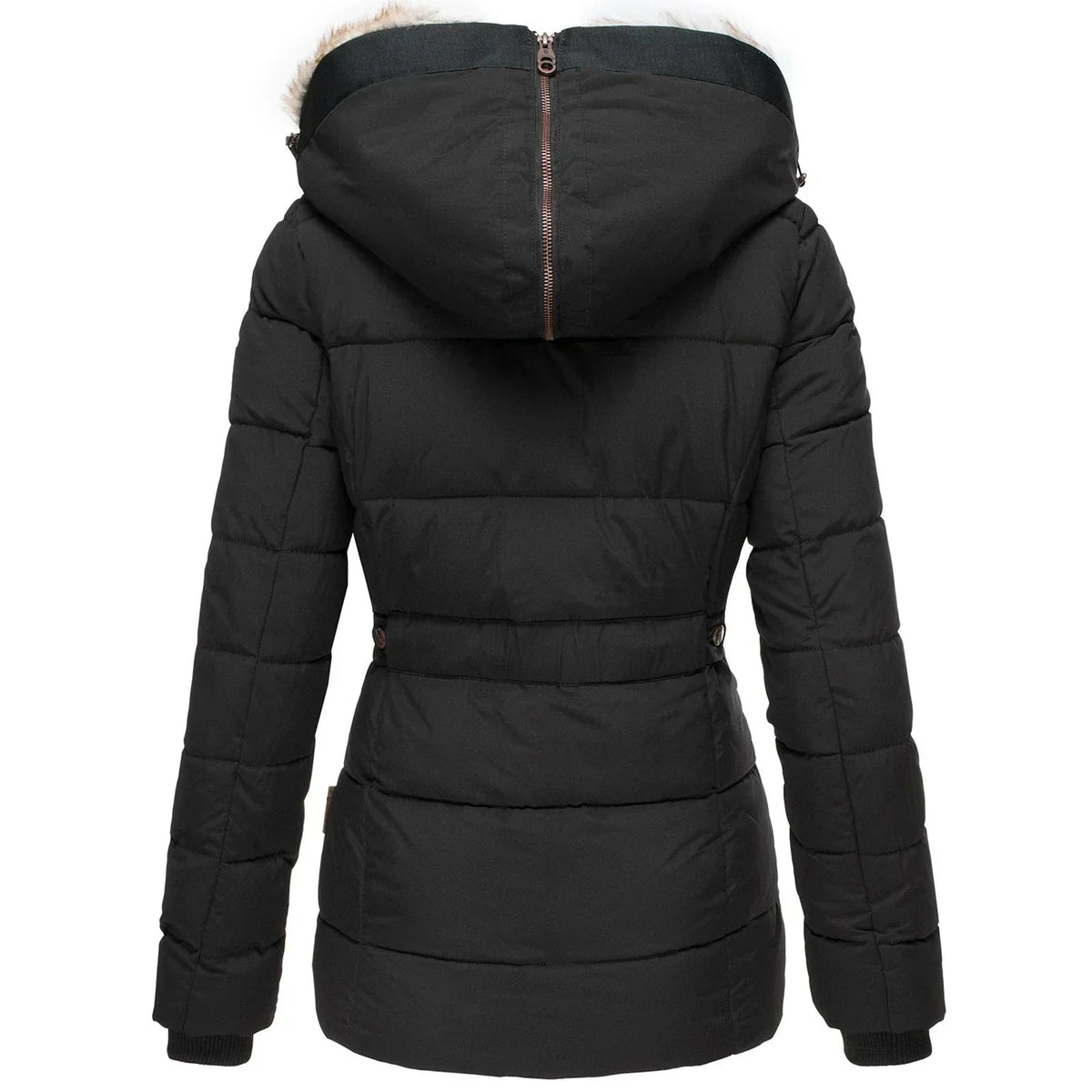 Winter Jacket Women, Warm Hooded Parka with Fur Lining 7