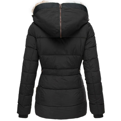 Winter Jacket Women, Warm Hooded Parka with Fur Lining 7