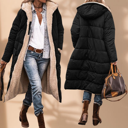 Winter Jacket Women, Windproof and Waterproof Long Coat 8