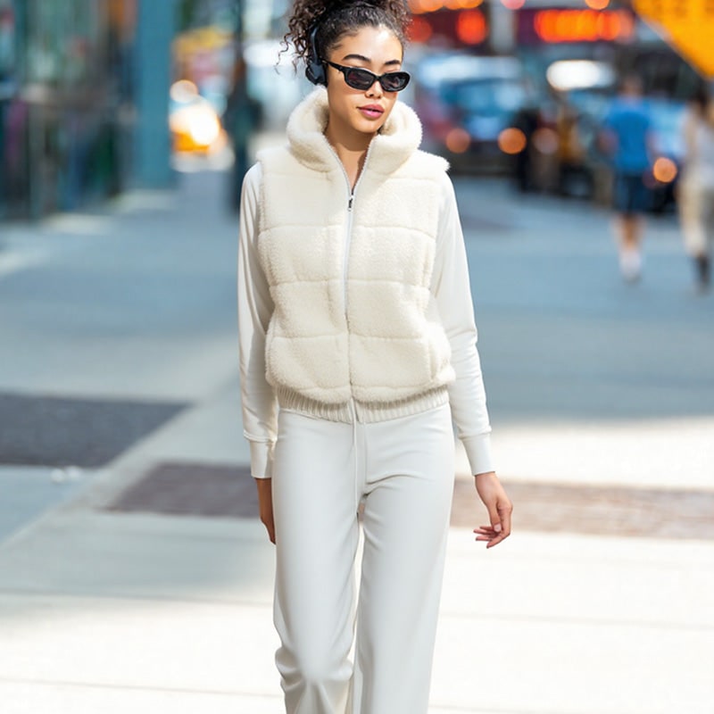 Winter Loungewear Knit Set for Women, 3-Piece Warm Outfit 8